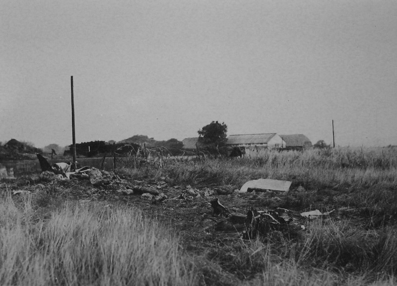 2 Crash site (Burgess Collection)