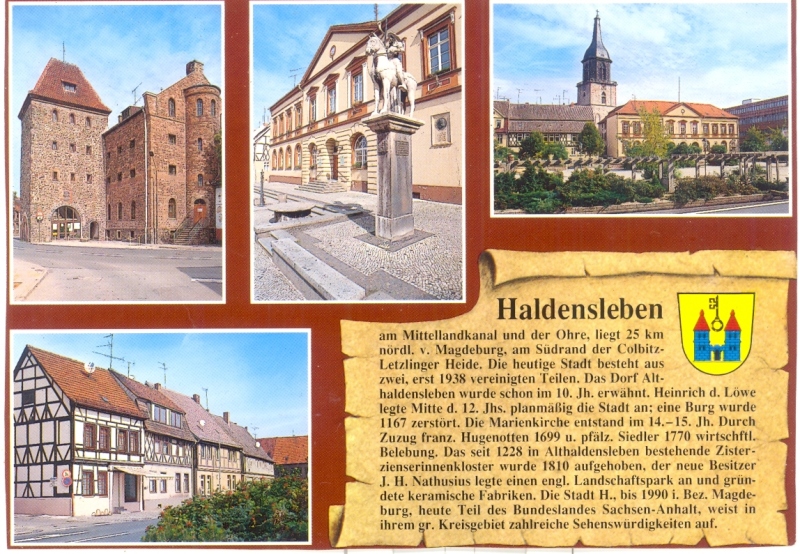 9 Postcard from Haldensleben