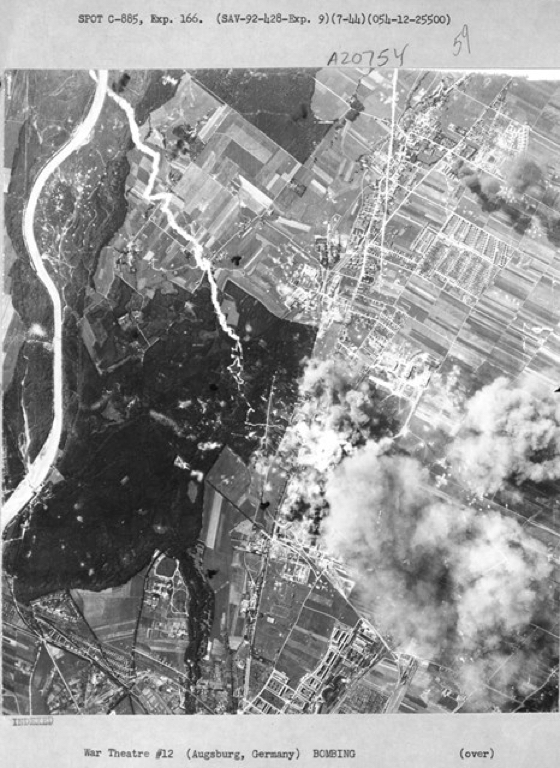 (5) Augsburg target photo 16.07.1944