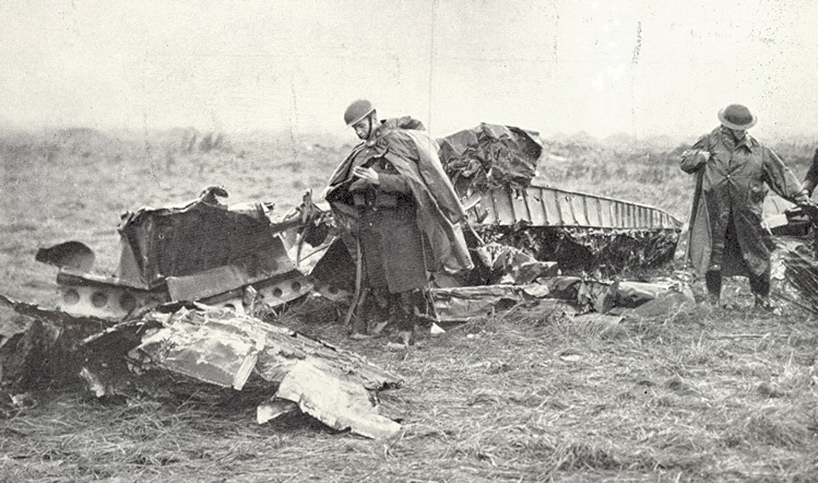 He 111 Wnr.3539 Beckton Marshes 19.11.40