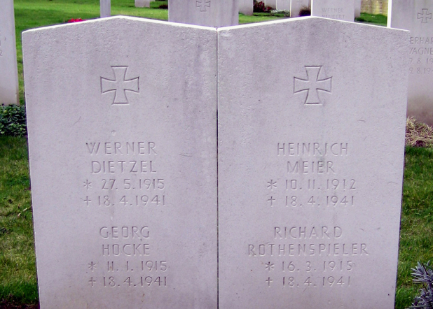 Heinrich Meier & crew grave