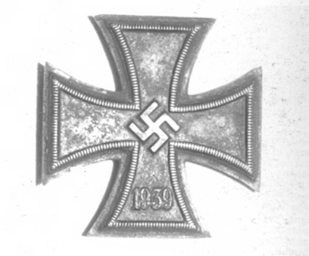 Iron Cross 1st Class found in barn