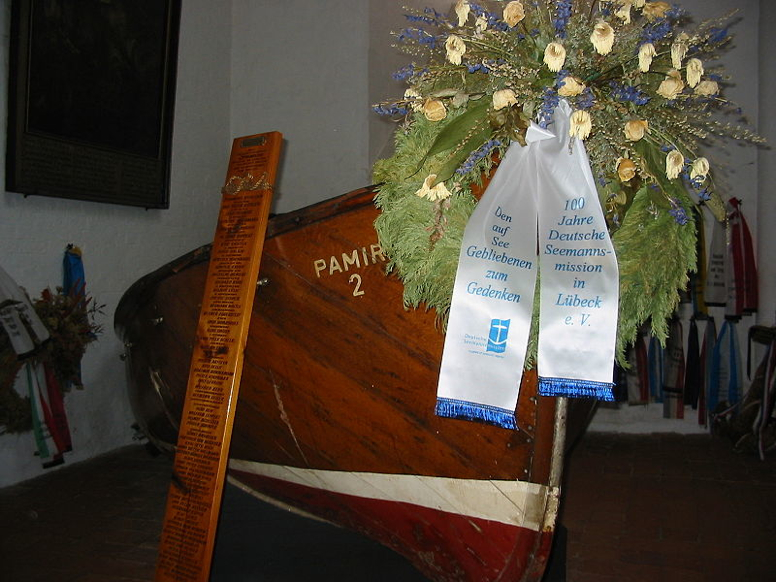 20 German lost at sea memorial