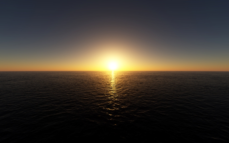 (8) the last sunset over the sea