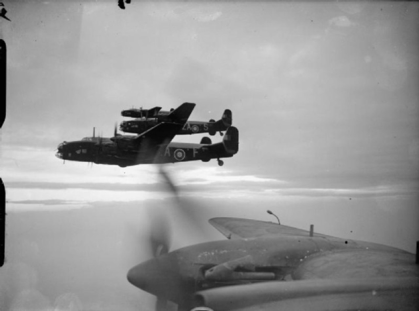 (1) HALIFAX IIs ZA-F AND ZA-S, 10 SQUADRON