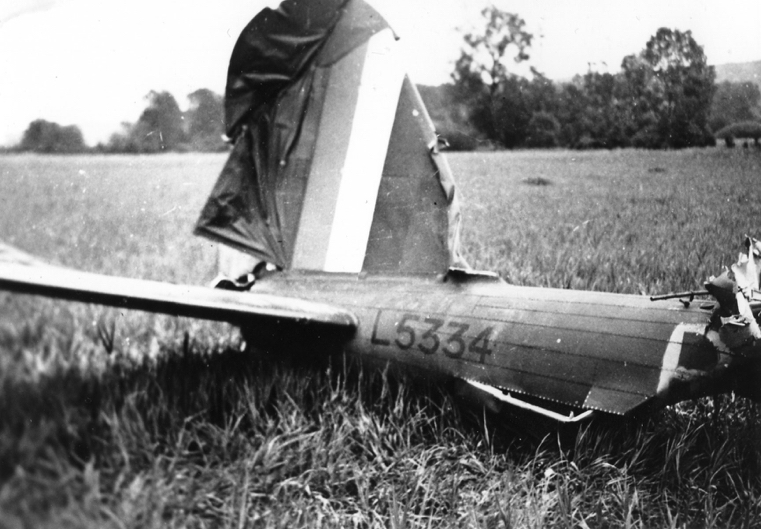 88 Squadron Fairey Battle I L5334 Crash site