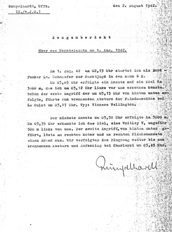 5 Combat report Rumpelhardt